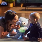 Chicco, First Dreams, Miś z Projektorem, Maskotka, uspokajacz z dźwiękami, muzyka klasyczna, niebieski