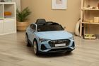 Toyz, samochód, Audi E-tron Sportback, pojazd na akumulator, niebieski