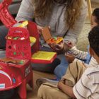 Play-Doh, Skuter dostawcy pizzy, zestaw kreatywny, 10 tub