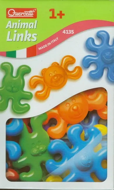 Quercetti, Geokid, Bajkowe zwierzęta, 18 szt.