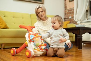 Toyz, Spark, chodzik, stolik edukacyjny, 2w1, green