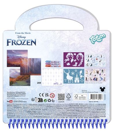 Totum, Kraina Lodu, Designer Activity Pad, zestaw kreatywny