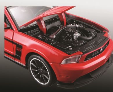 Maisto, Assembly Line, Ford Mustang Boss 302, samochód do składania w skali 1:24