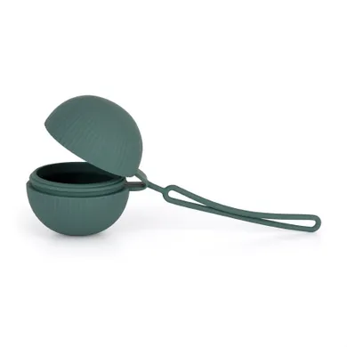 Petite&Mars, Take&Match, silikonowe etui na smoczek, Green Misty, 6m+