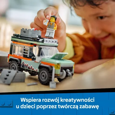 LEGO City, Górska ciężarówka terenowa 4-4, 60447