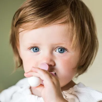 Babyono, sztućce ergonomiczne dla dzieci, miętowe